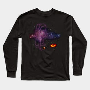 LAST HOLE IS BLACK HOLE Long Sleeve T-Shirt